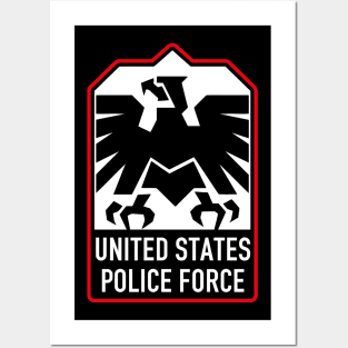 Police Force Badge v2 Posters and Art